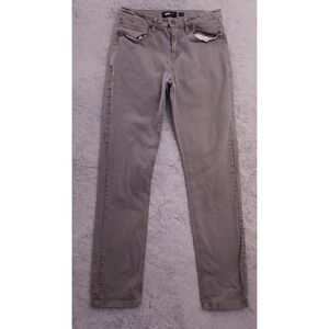 Barbell Apparel Jeans Mens 32 30x31 Stretch Gray Denim Athletic Slim Casual READ